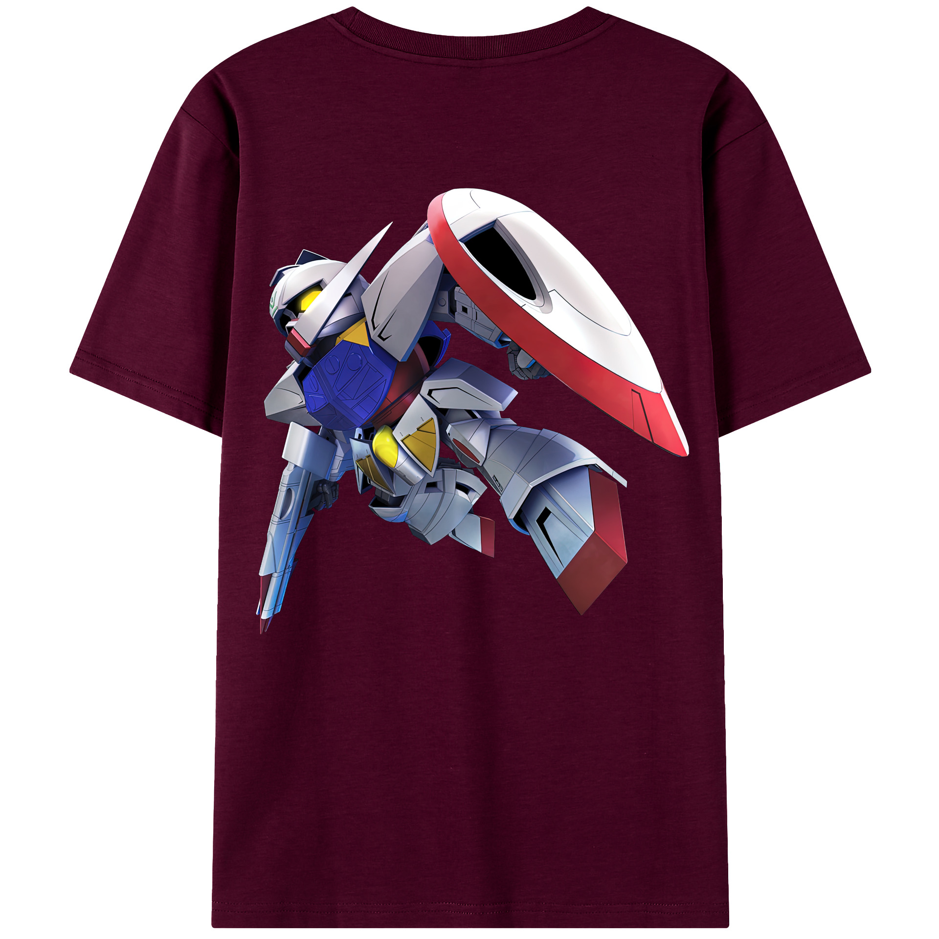 （画像用） 機動戦士ガンダム Mobile Suit Gundam レディース半袖Tシャツ(バックプリント)